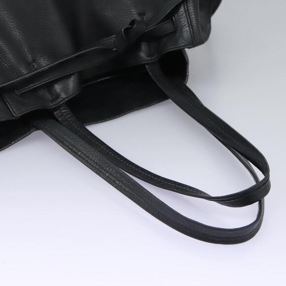 CELINE Tote Bag Leather Black - Picture 7 of 12